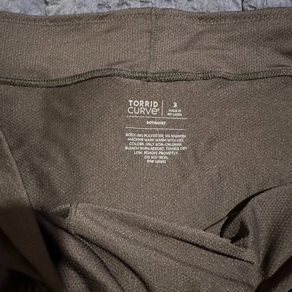 Torrid Active Microfiber Mid-Rise Boyshort Panty - Picture 5 of 9